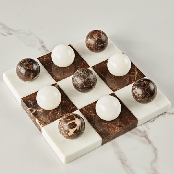 Dual Marble Classic Tic-Tac-Toe Board - Image 7