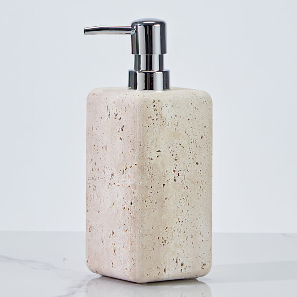 Nature's Touch Travertine Bath Accessories - Image 8