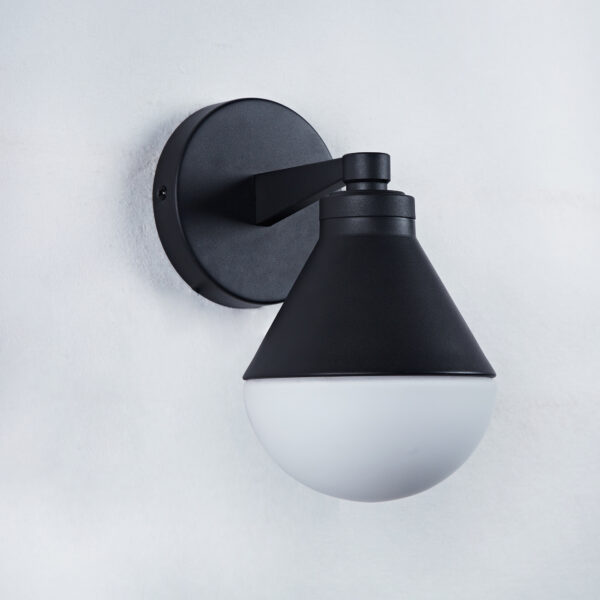 Minimalist Style Mlik Glass with Brass Fixture