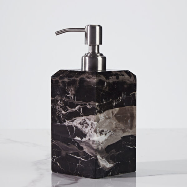 Silver Dragon Marble Luxe Soap Pump
