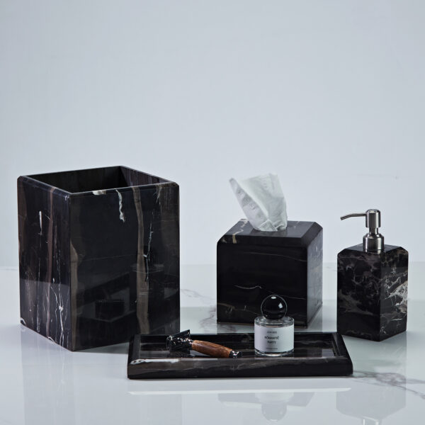 Silver Dragon Marble Luxe Soap Pump - Image 9