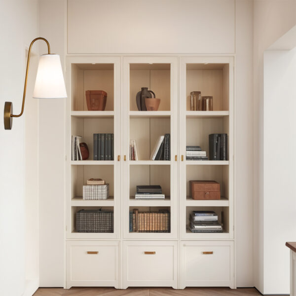 Elegant Design Minimalist Sconce with Linen Shade - Image 22