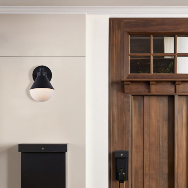 Minimalist Style Mlik Glass with Brass Fixture - Image 8