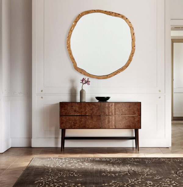 Metal Frame Round Wall Mirror - Image 9