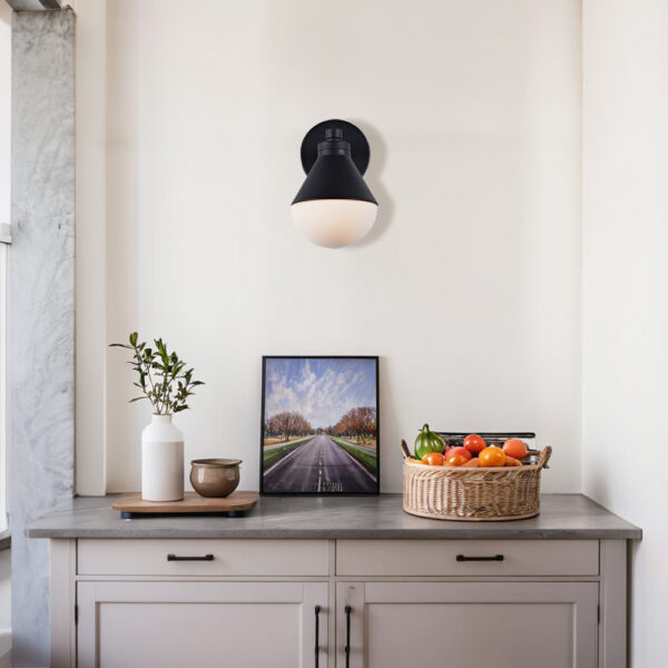 Minimalist Style Mlik Glass with Brass Fixture - Image 11