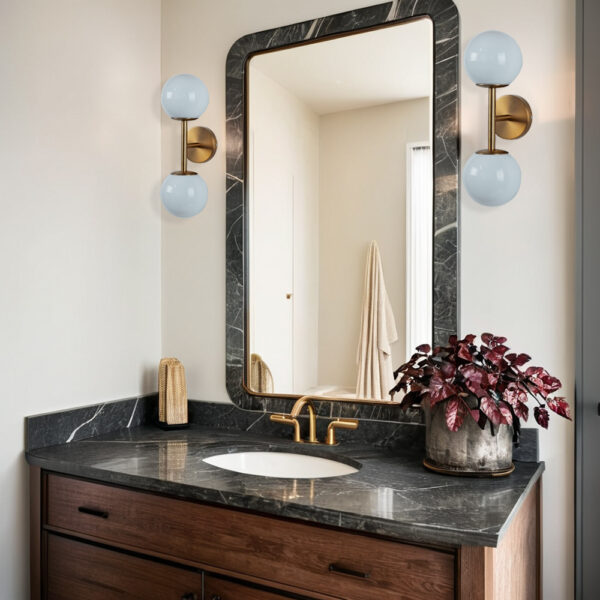 Fiberglass Glow Double Wall Sconce - Image 12