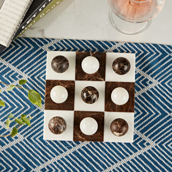 Dual Marble Classic Tic-Tac-Toe Board - Image 12