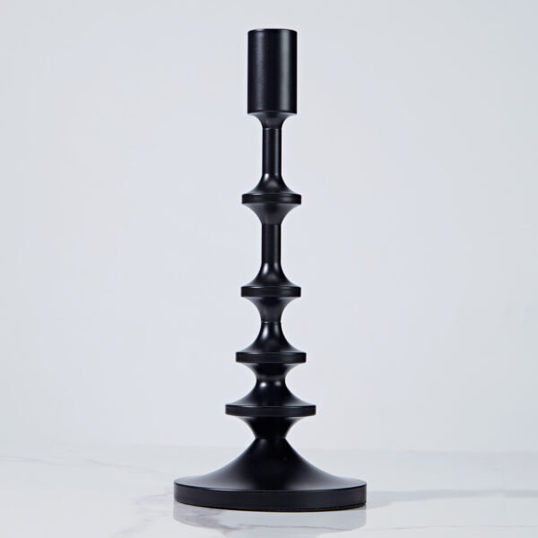 Modern Aluminum Taper Candle Holder with Powdercoated Finish - Image 15