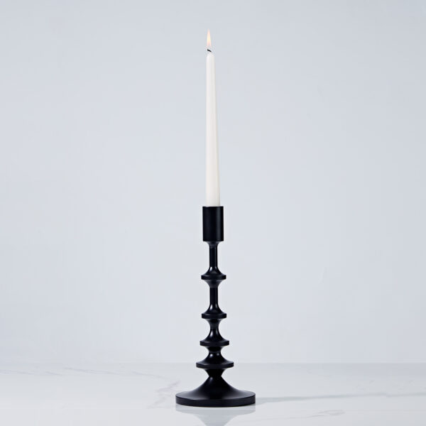 Modern Aluminum Taper Candle Holder with Powdercoated Finish - Image 16