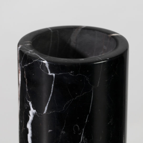 Handcrafted Black Marquina Marble Bath Accessories - Image 37