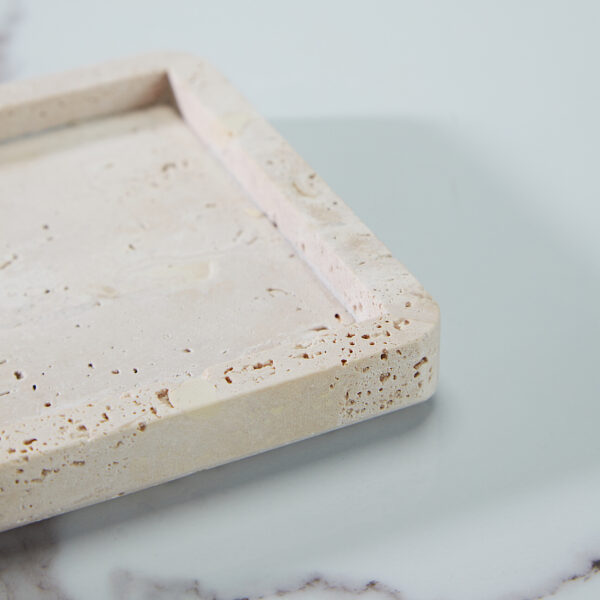 Nature's Touch Travertine Bath Accessories - Image 12