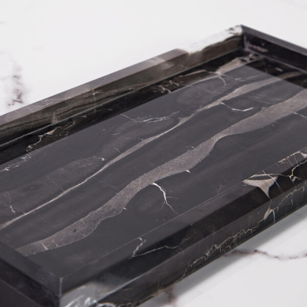 Silver Dragon Marble Luxe Vanity Tray - Image 5
