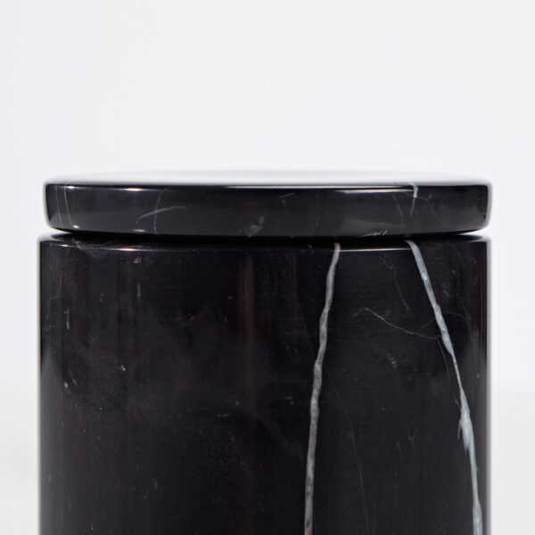 Handcrafted Black Marquina Marble Bath Accessories - Image 29
