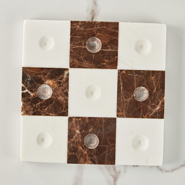 Dual Marble Classic Tic-Tac-Toe Board - Image 6