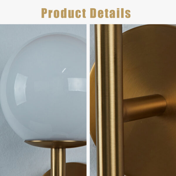Fiberglass Glow Double Wall Sconce - Image 4
