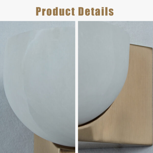 Engraved Elegance Alabaster Sconce - Image 23
