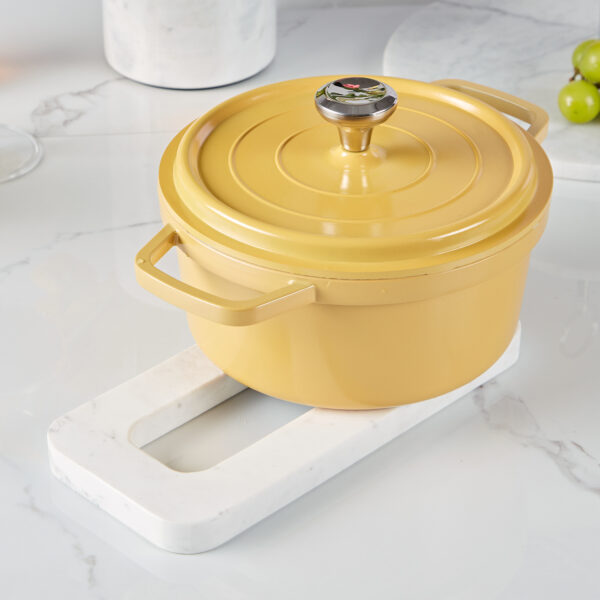 White Marble Linked Trivet - Image 9