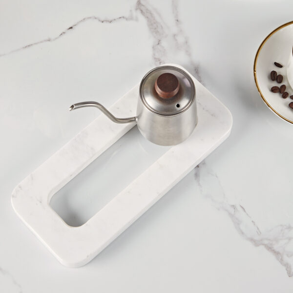 White Marble Linked Trivet - Image 16