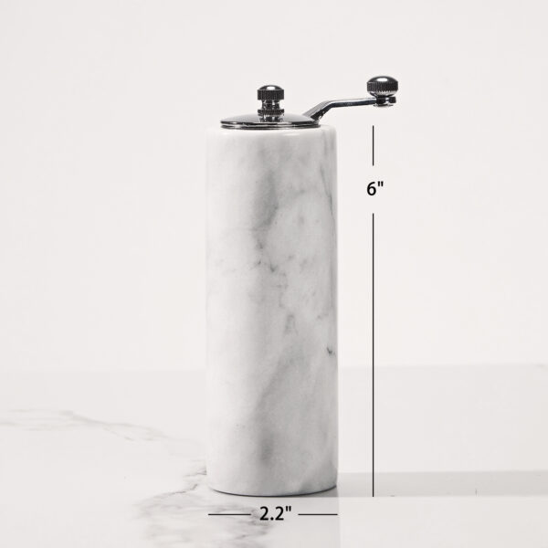 White Marble Salt& Pepper Shaker - Image 2