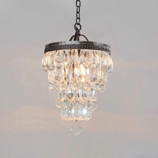 Vintage Crystal Raindrop Elegance Chandelier - Image 39