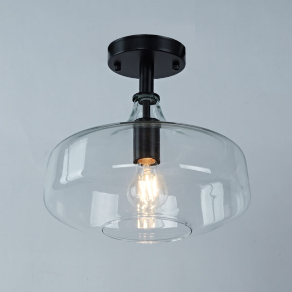Vintage Appeal Glass Flush Mount