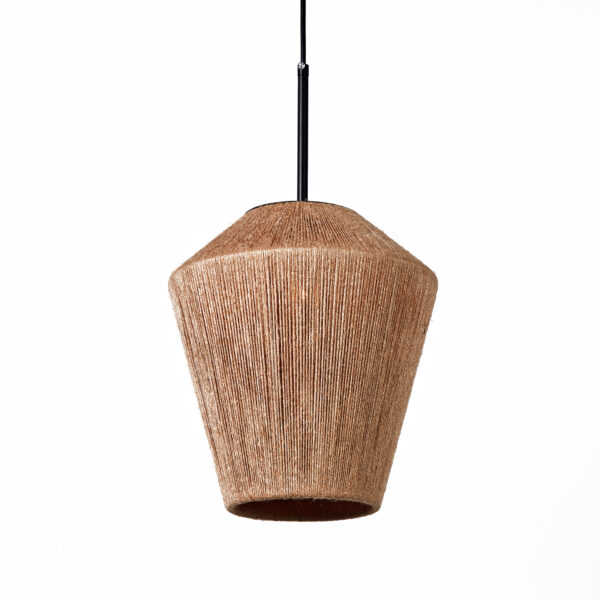 Boho-Chic Jute Ambience Pendant Light