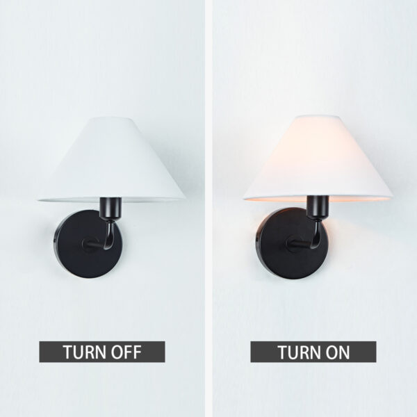 Elegant Linen Glow Sconce - Image 29