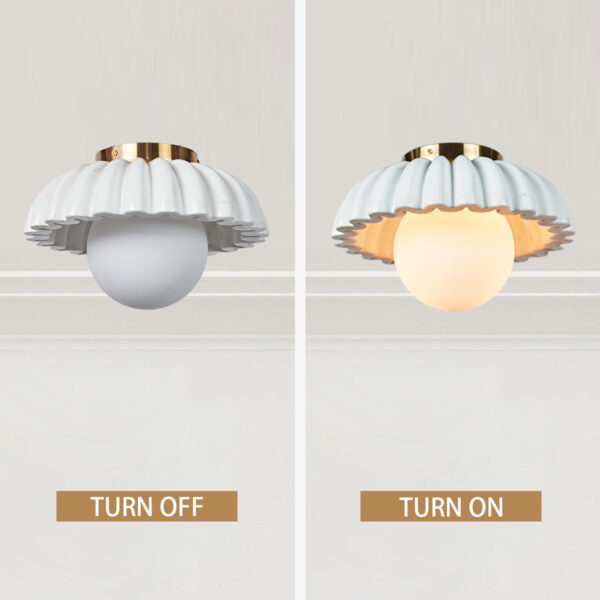 Luxury Marble Radiance Flush Mount - Image 4