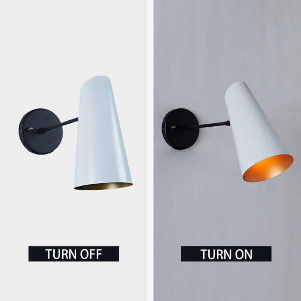 Metal Medium Streamline Glow Sconce - Image 5