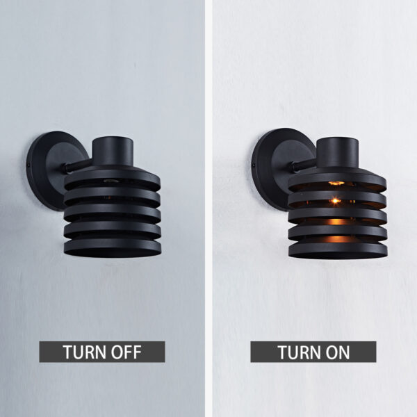 Illuminate Brass Louver Sconce - Image 5