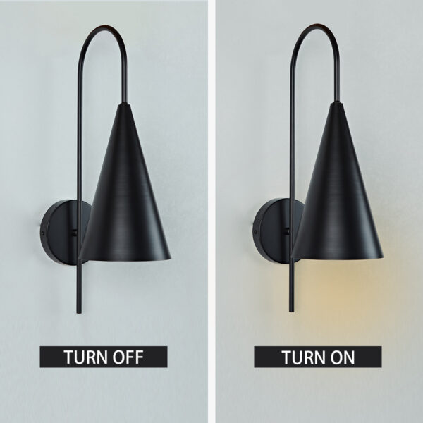 Glowing Conical Sconce - Image 6