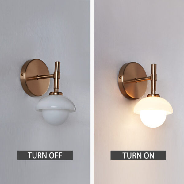 Alabaster Glow Hand-Carved Bathroom Sconce - Image 25
