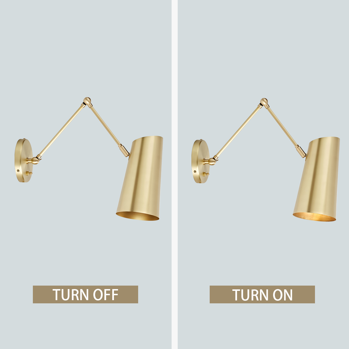 Industrial Metal Articulating Sconce - Image 12