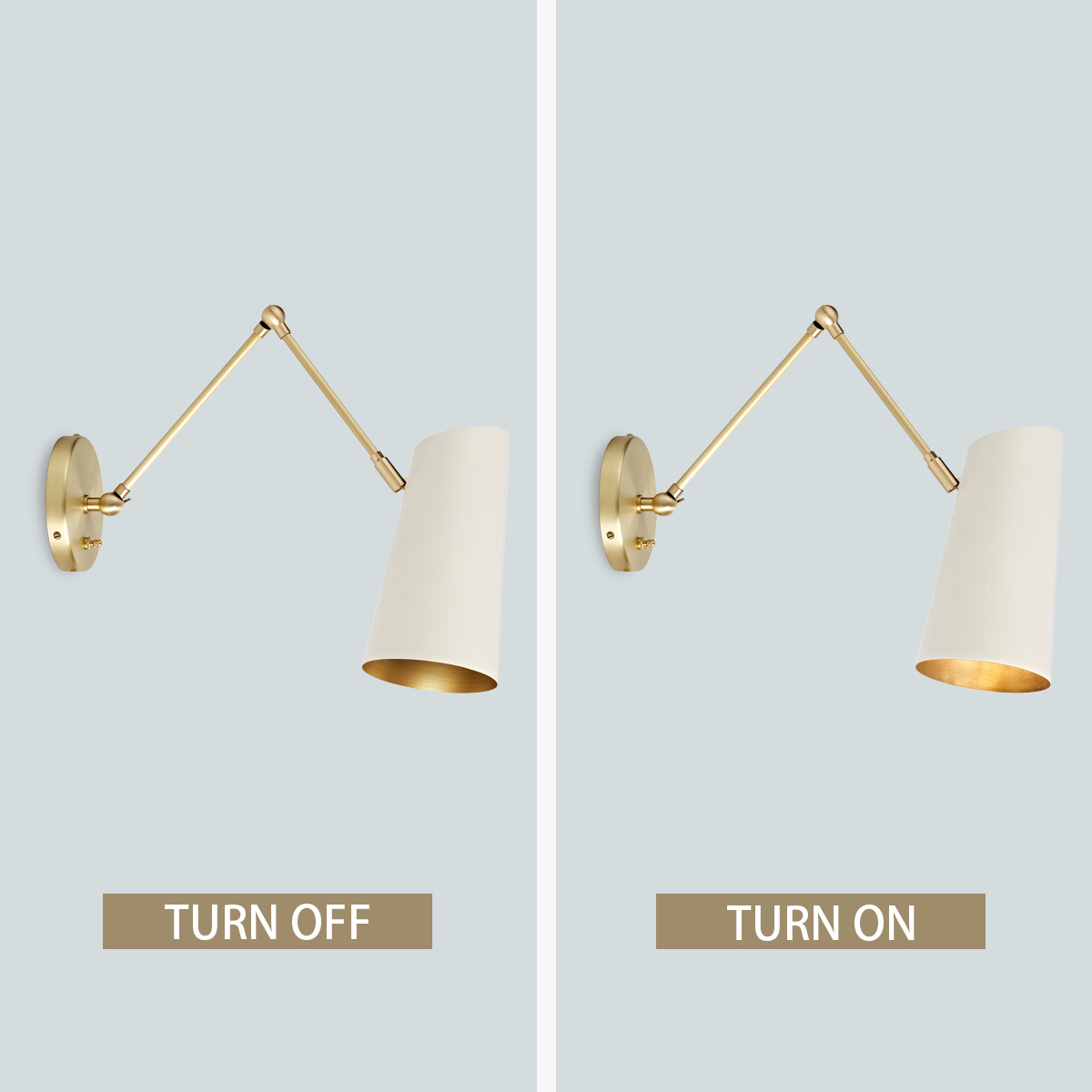 Industrial Metal Articulating Sconce - Image 39