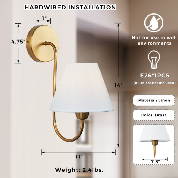 Gleaming Elegance Stainless Oil Rubbed Sconce - Image 2