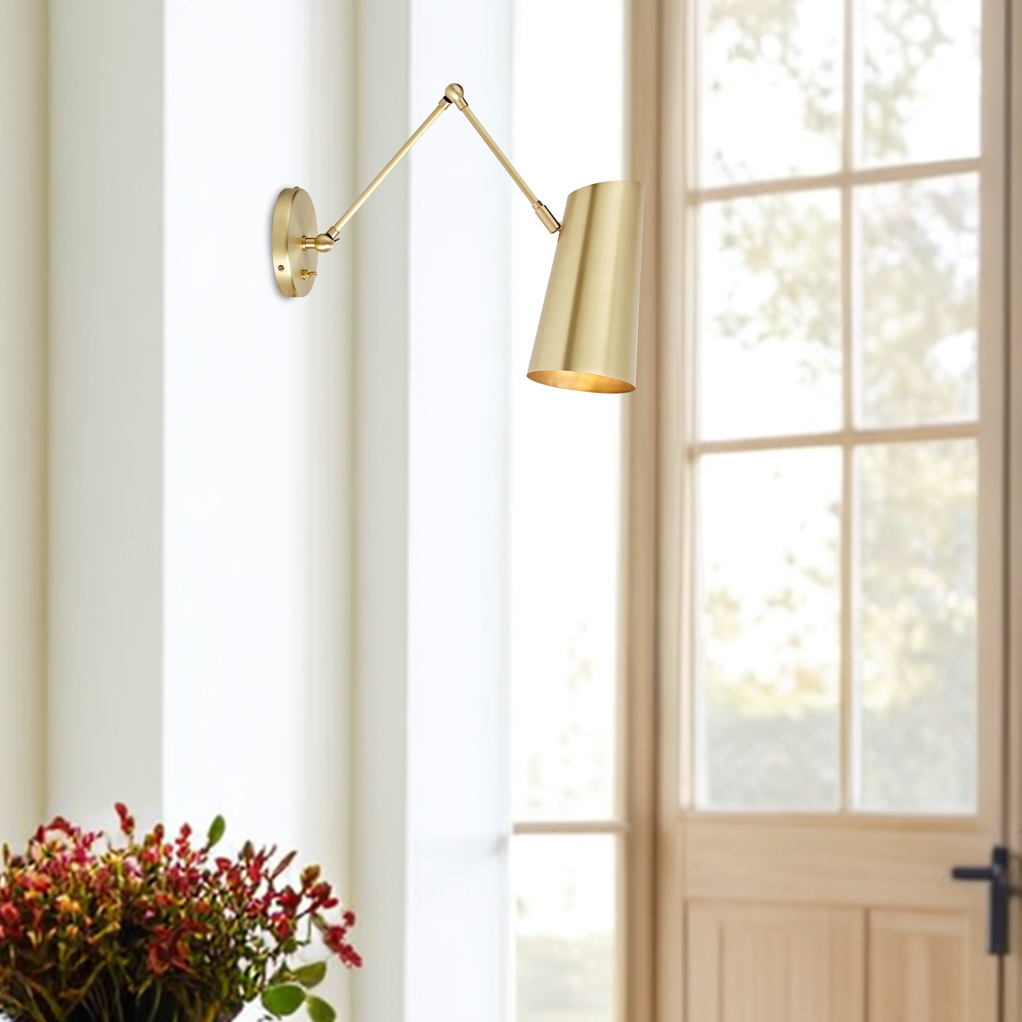 Industrial Metal Articulating Sconce - Image 5