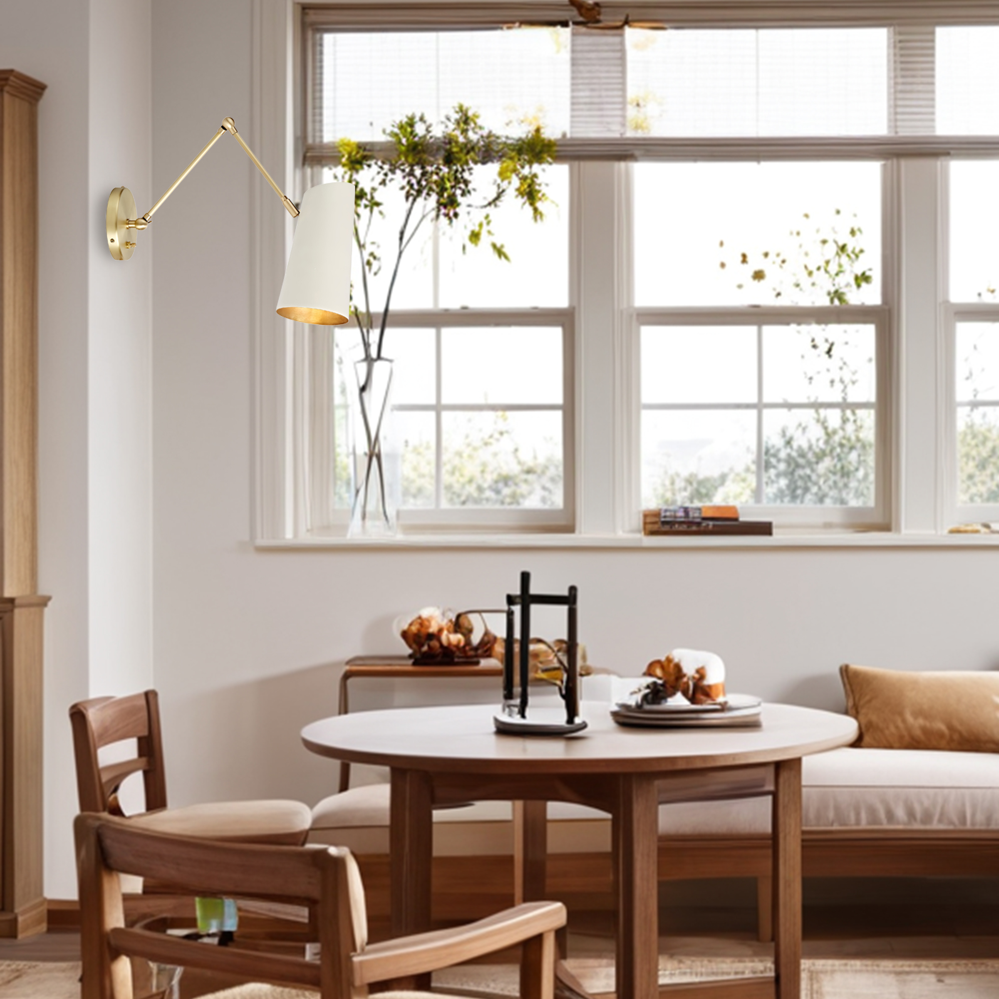 Industrial Metal Articulating Sconce - Image 32