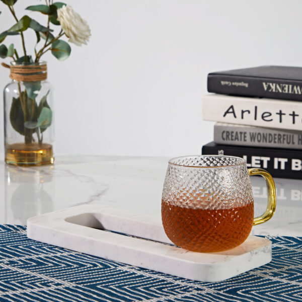 White Marble Linked Trivet - Image 4