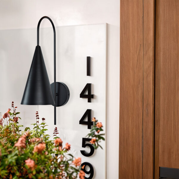Glowing Conical Sconce - Image 7