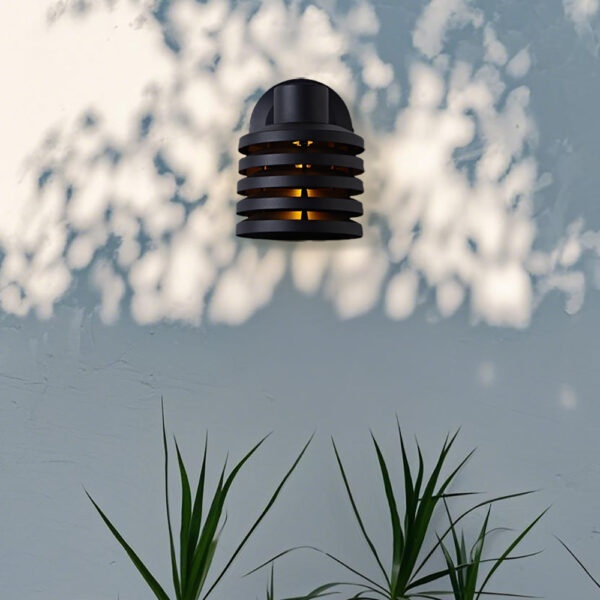 Industrial Comb Shaped Metal Wall Sconce - Image 17