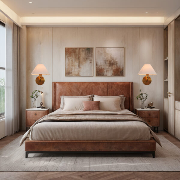 Elegant Linen Glow Sconce - Image 19