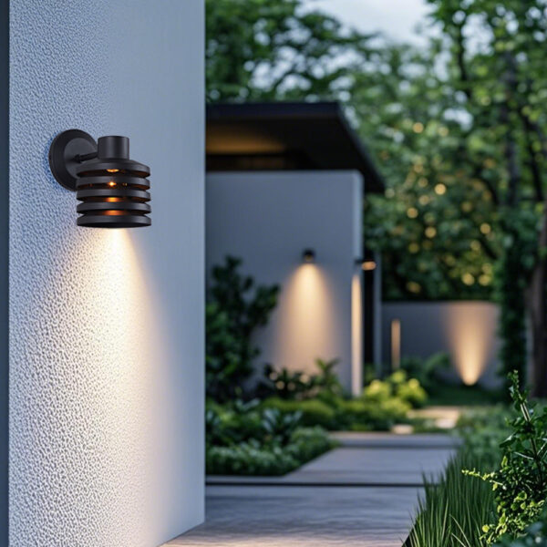 Industrial Comb Shaped Metal Wall Sconce - Image 19