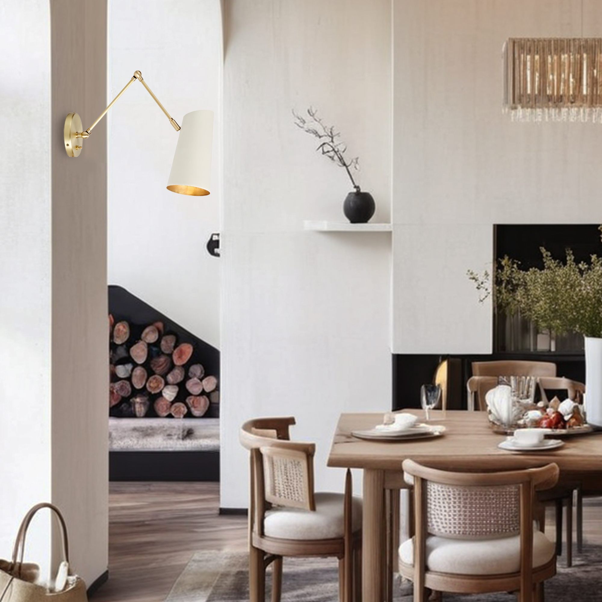 Industrial Metal Articulating Sconce - Image 33