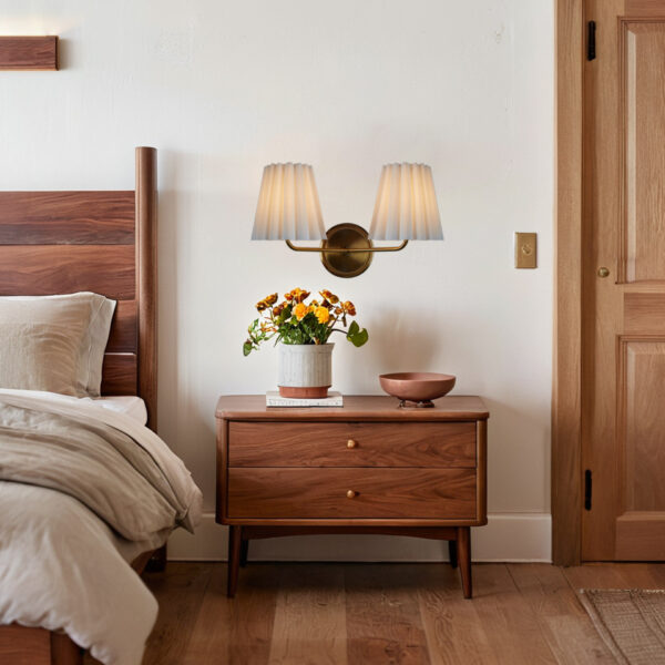 Modern Brass Double Sconce for Transitional Decor - Image 12