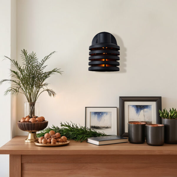 Illuminate Brass Louver Sconce - Image 7