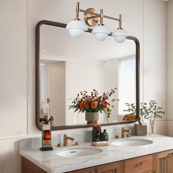 Opulent Glow Hand-Carved Alabaster Bathroom Sconce - Image 7