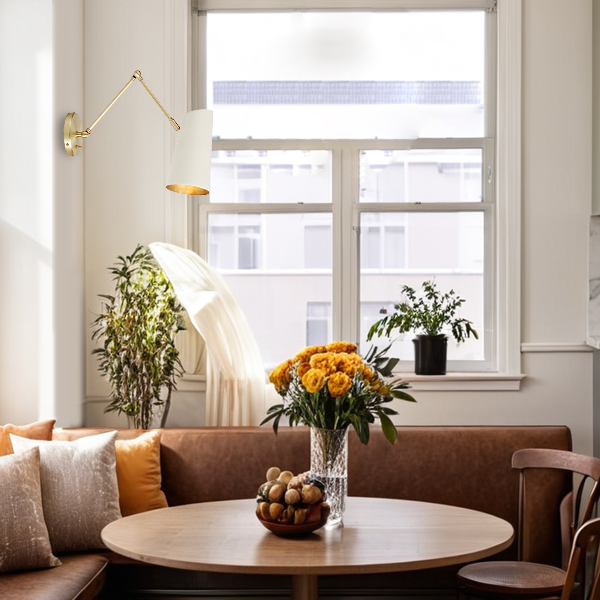 Industrial Metal Articulating Sconce - Image 36