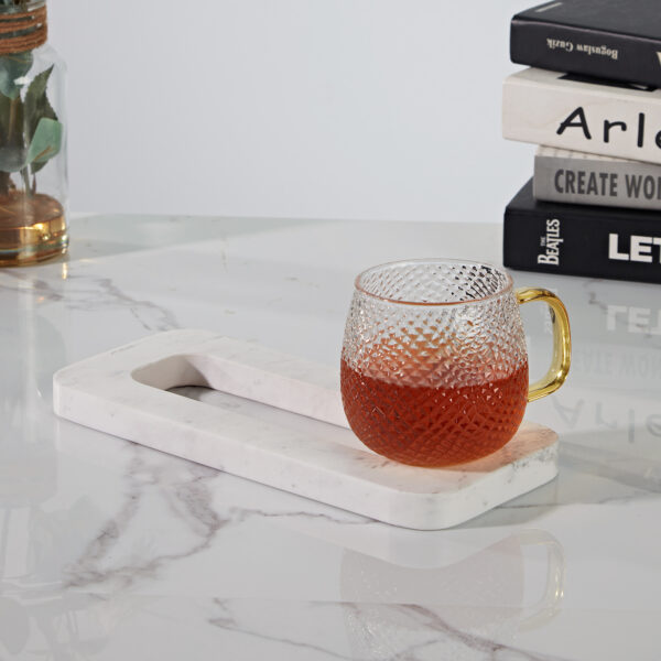 White Marble Linked Trivet - Image 3