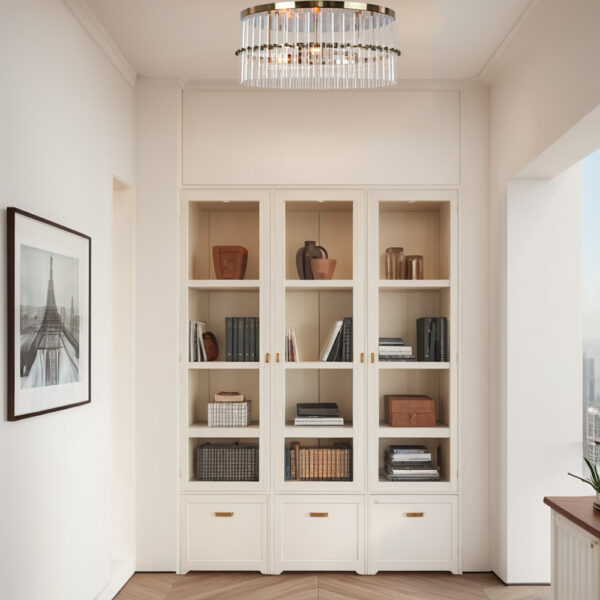 Luminous Steel Craft Flush Mount - Image 8