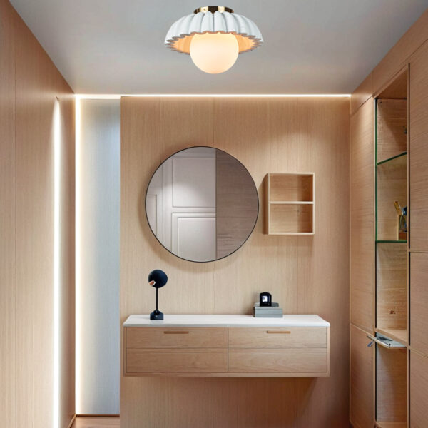 Luxury Marble Radiance Flush Mount - Image 8